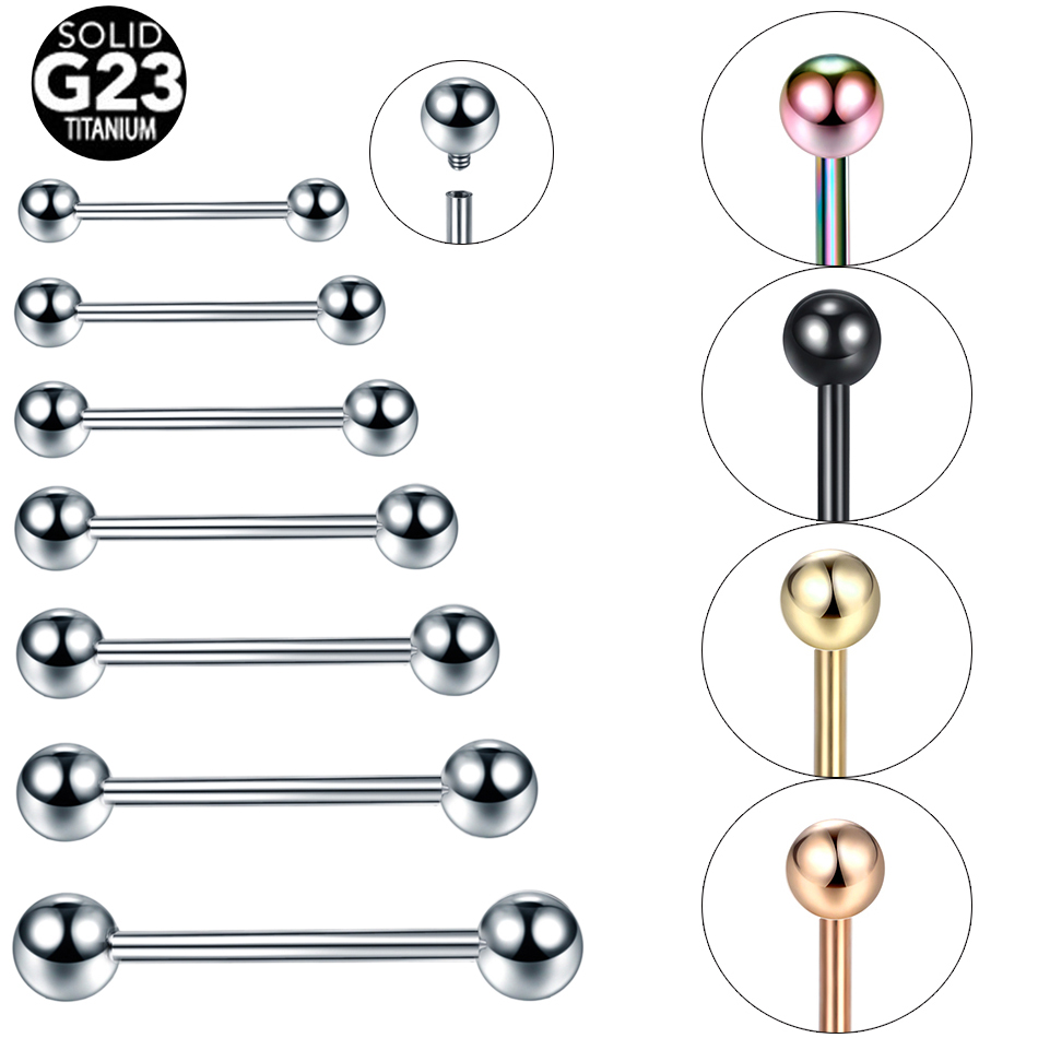 Body Jewelry Ear Plugs - 10 sztuk/partia G23 tytanowy kolczyk do