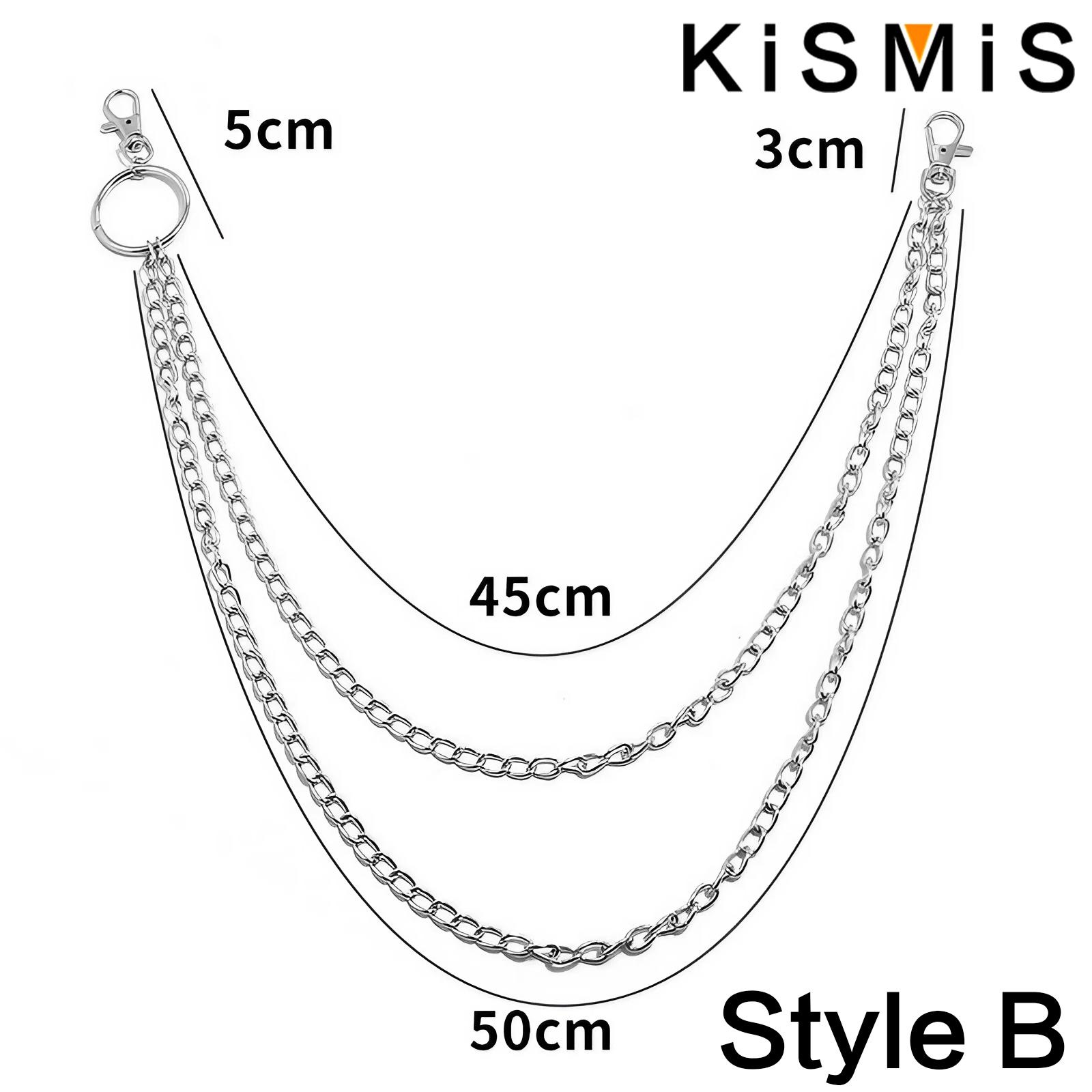 KISMIS 1 szt. Punkowy brelok d – Body Jewelry Leg Chain recenzja i cena