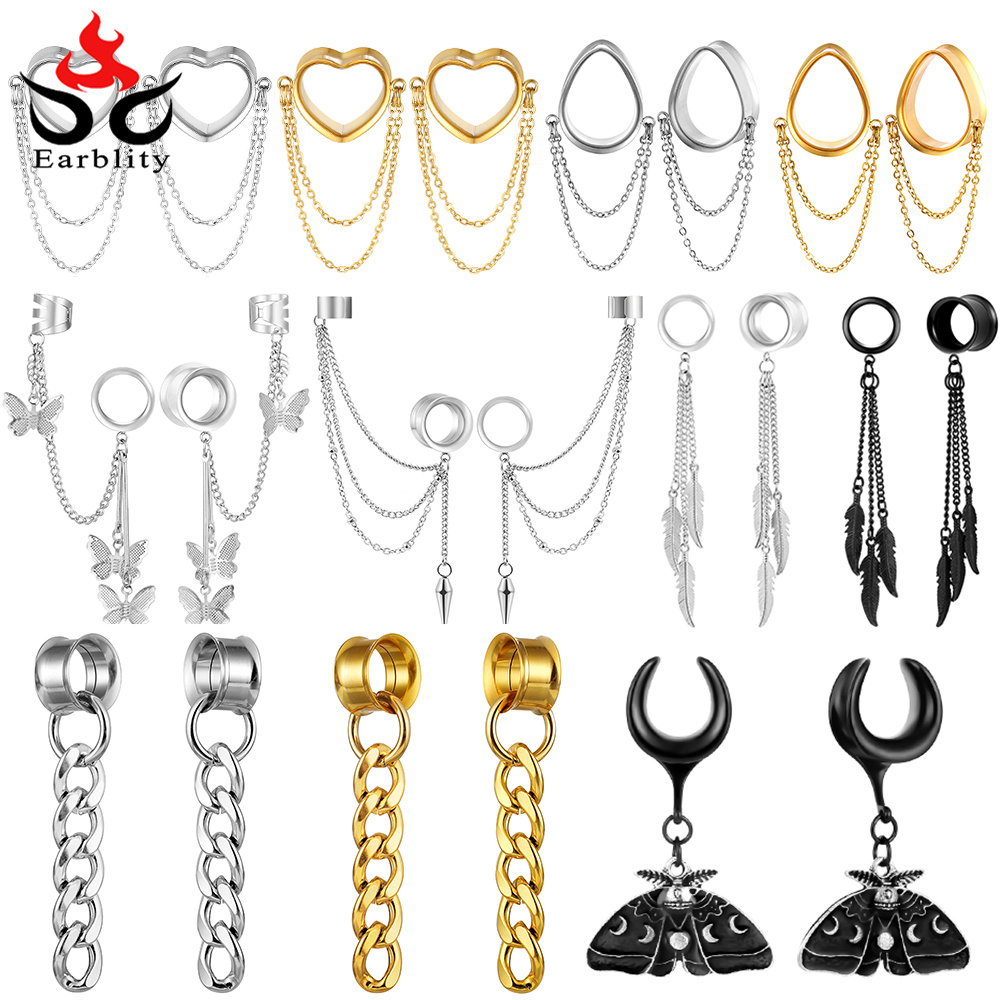 Osbourney 2 szt. Moda ze stali – Body Jewelry Ear Plugs recenzja i cena