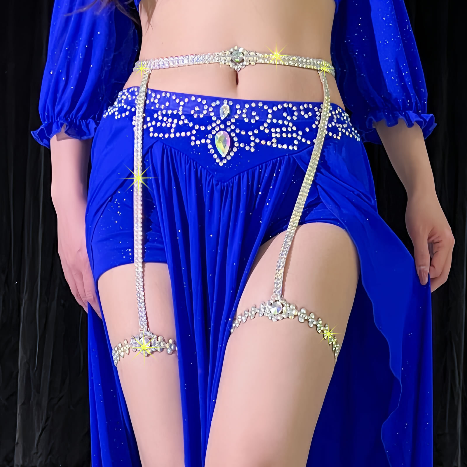 Seksowna damska biżuteria do t – Body Jewelry Leg Chain recenzja i cena
