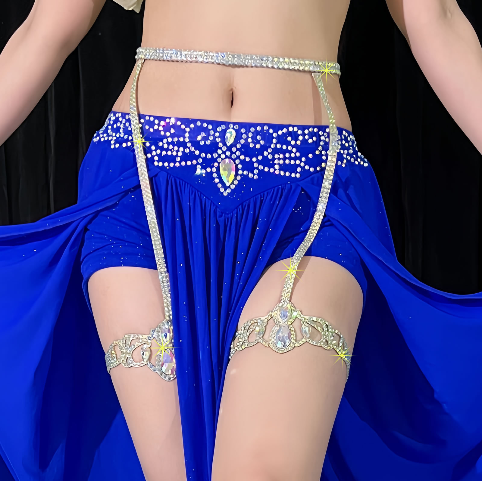 Seksowna damska biżuteria do t – Body Jewelry Leg Chain recenzja i cena
