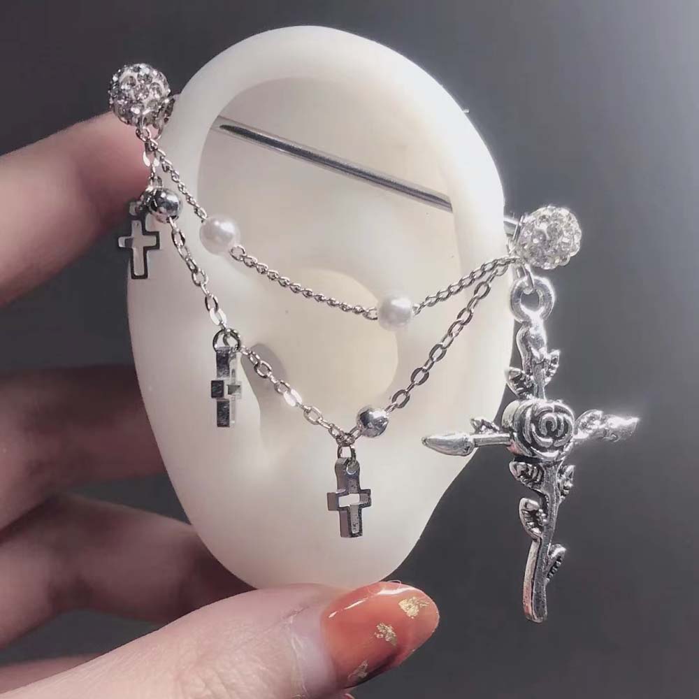 1PC Przemysłowe rusztowanie sz – Body Jewelry Ear Plugs recenzja i cena
