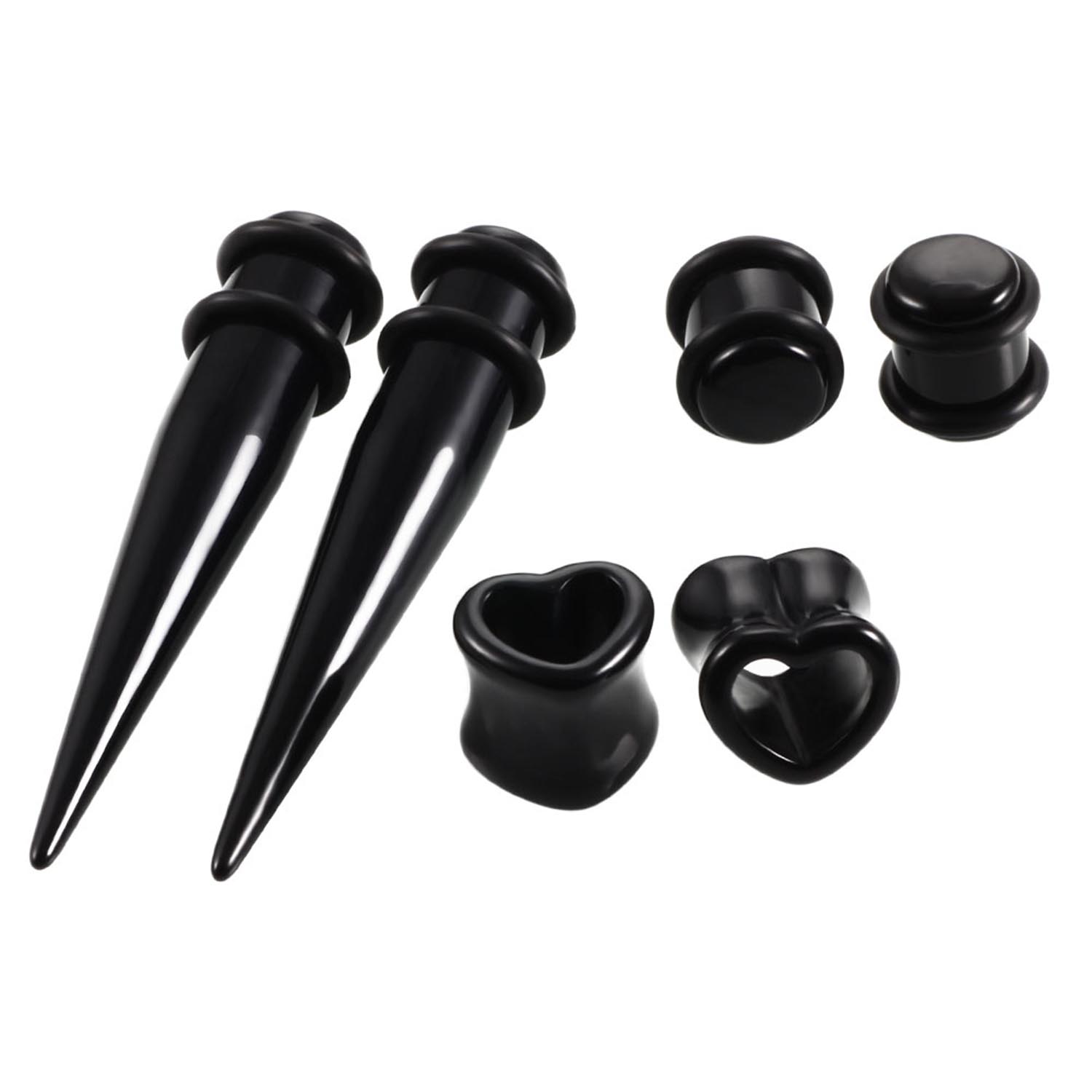 36-54 szt. 14G-00G Akrylowe Ko – Body Jewelry Ear Gauges recenzja i cena