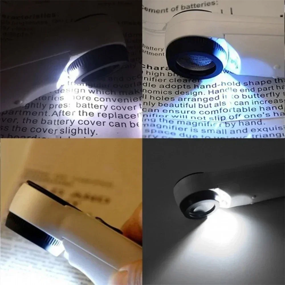 Mini lupa ręczna 40X LED do na – Body Jewelry Websites recenzja i cena