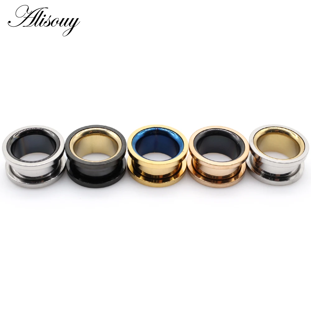 Alisouy 2 sztuki 6-30mm Stal N – Body Jewelry Ear Plugs recenzja i cena