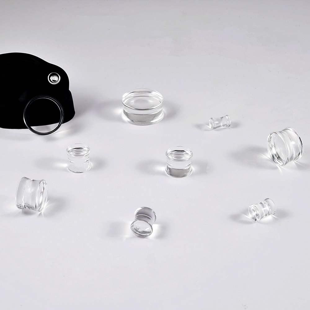 1 para akrylowe przezroczysty  – Body Jewelry Ear Plugs recenzja i cena