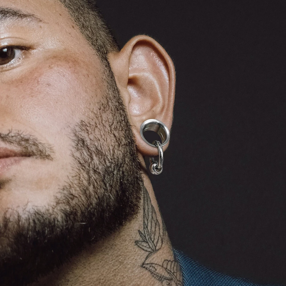 2 szt./zestaw Stal Nierdzewna  – Body Jewelry Ear Gauges recenzja i cena