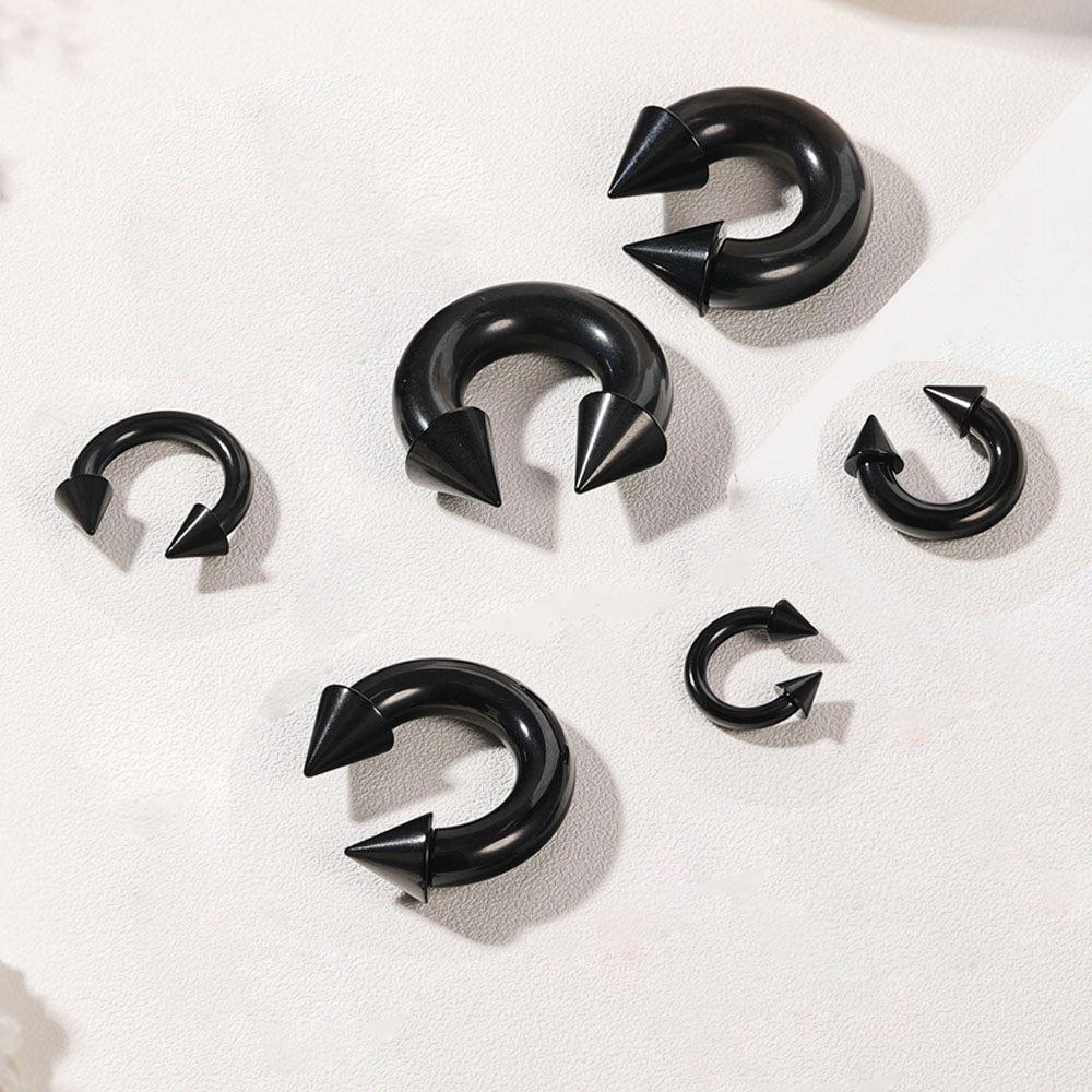 1/2 szt. Duży Pierścień do Nos – Body Jewelry Ear Gauges recenzja i cena