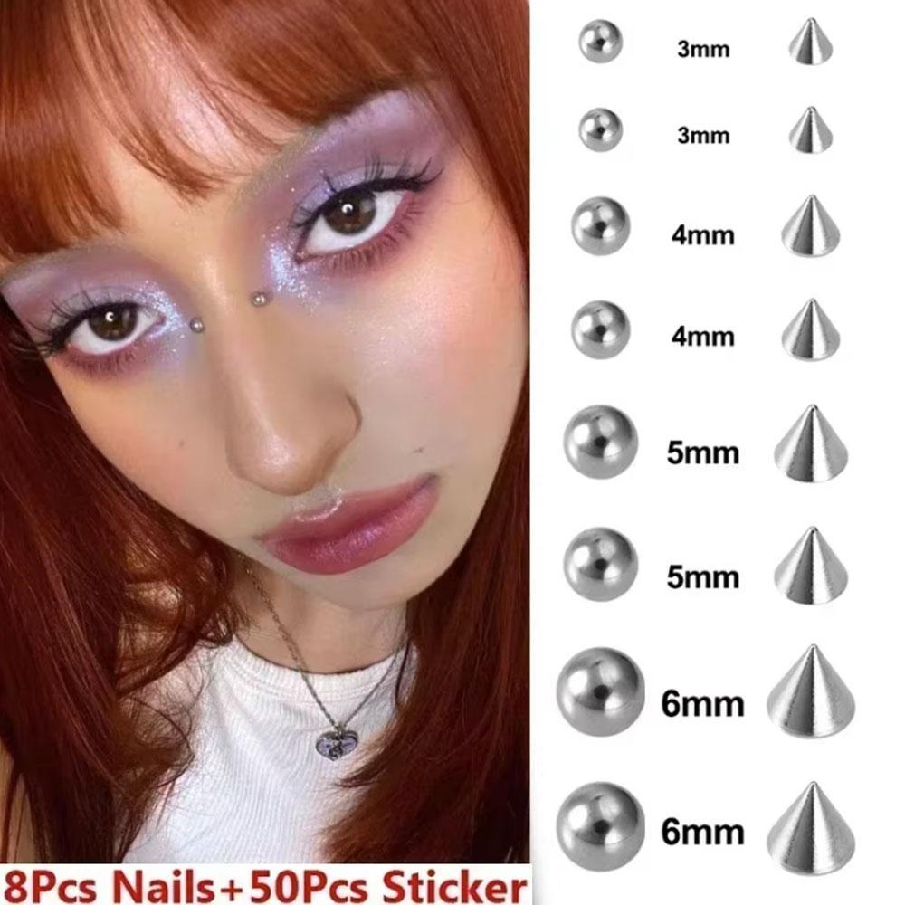 Zestaw 58-180 szt. naklejek na – Body Jewelry Eyebrow recenzja i cena