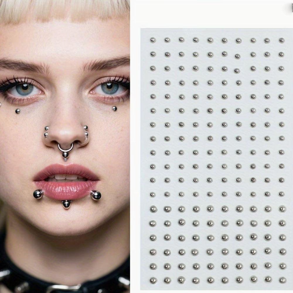Zestaw 58-180 szt. naklejek na – Body Jewelry Eyebrow recenzja i cena