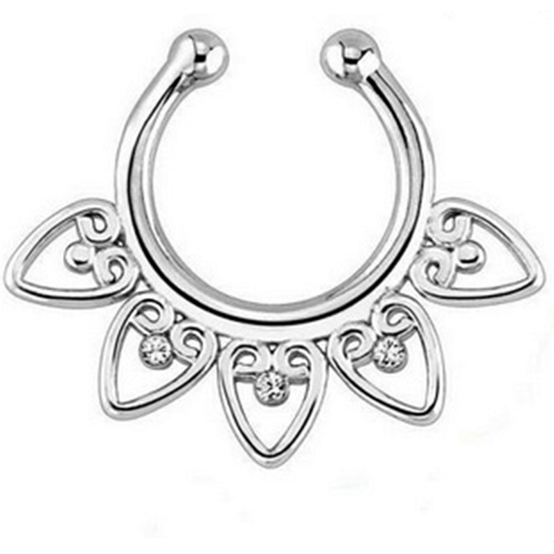 Indyjski kryształowy Snag w no – Body Jewelry Hoops recenzja i cena