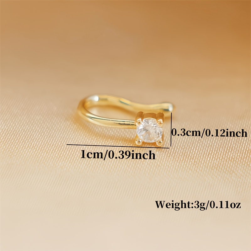 Okrągły pierścień na nos z cyr – Body Jewelry Hoops recenzja i cena