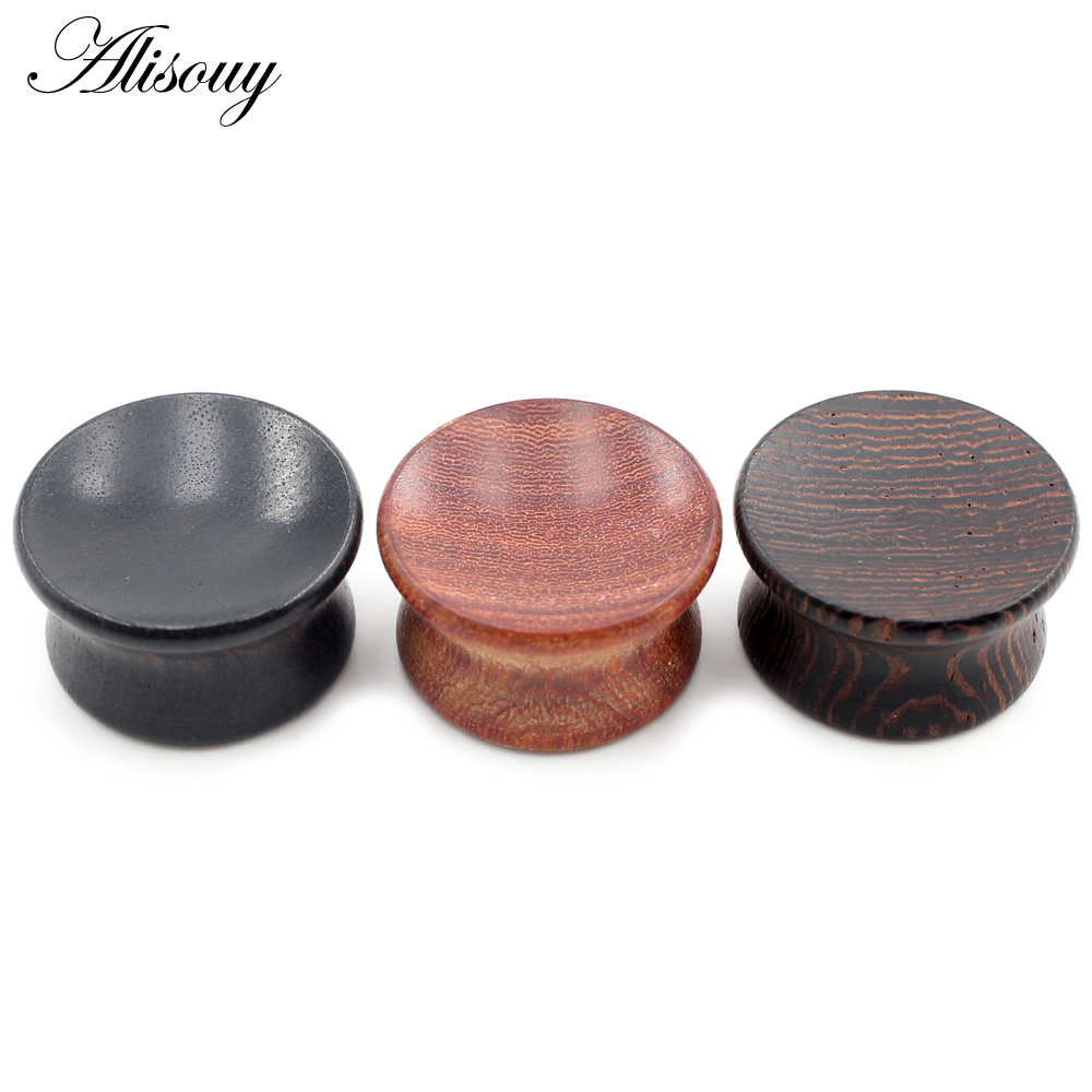 Alisouy 2 szt. 6mm-20mm Wklęsł – Body Jewelry Ear Plugs recenzja i cena