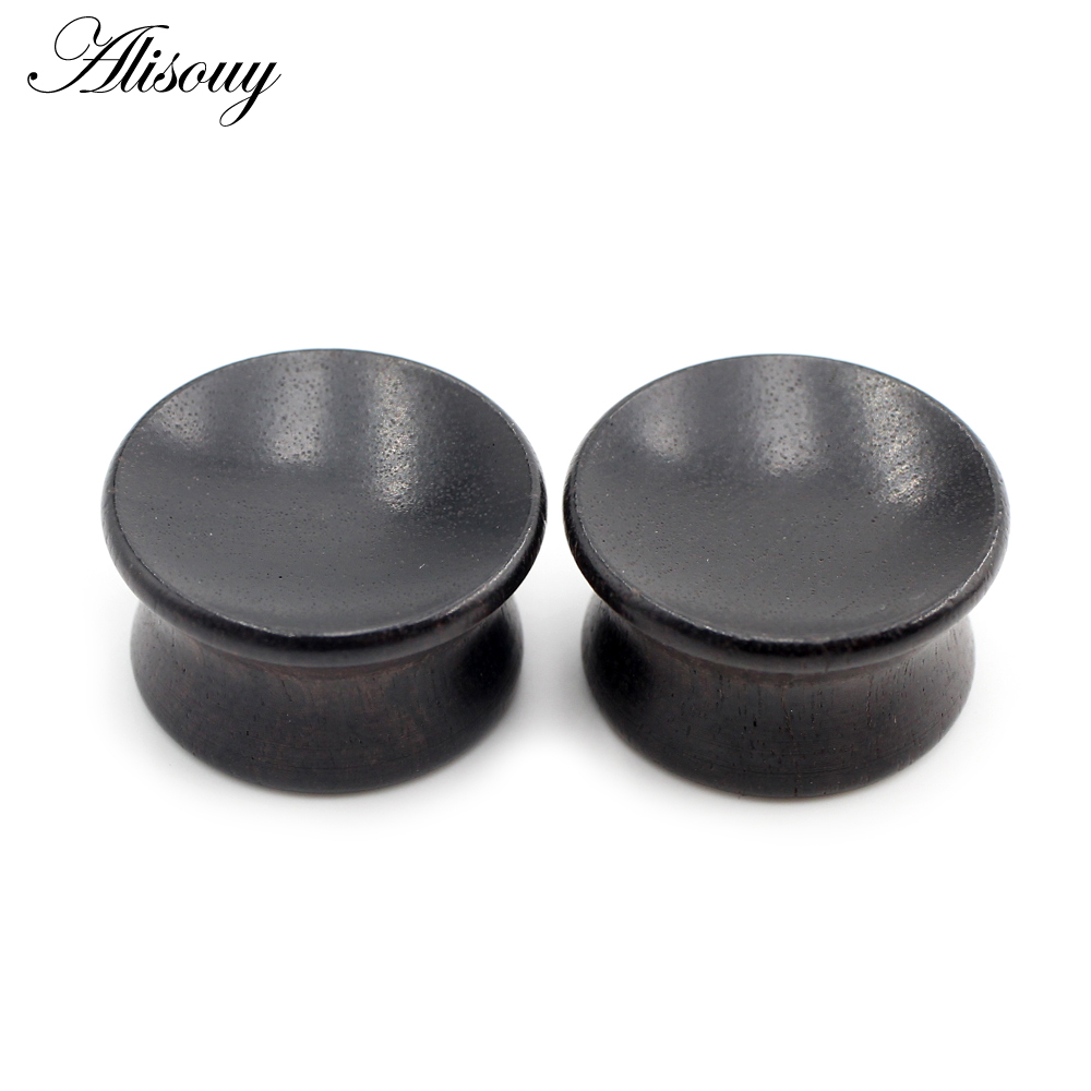 Alisouy 2 szt. 6mm-20mm Wklęsł – Body Jewelry Ear Plugs recenzja i cena