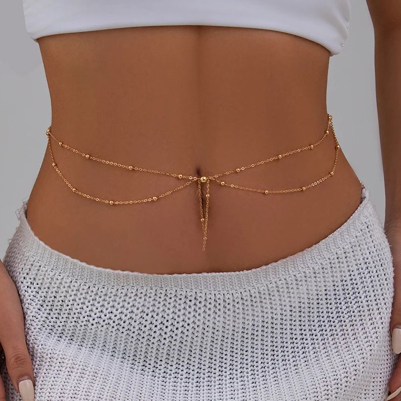 KunJoe Wielowarstwowy złoty ci – Body Jewelry By The Chain Gang recenzja i cena