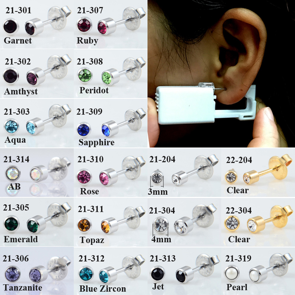 24 sztuk/pudło bez bólu zestaw – Body Jewelry Ear Plugs recenzja i cena