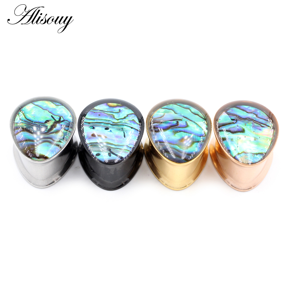 Alisouy 1pc 8-25mm stal nierdz – Body Jewelry Ear Gauges recenzja i cena