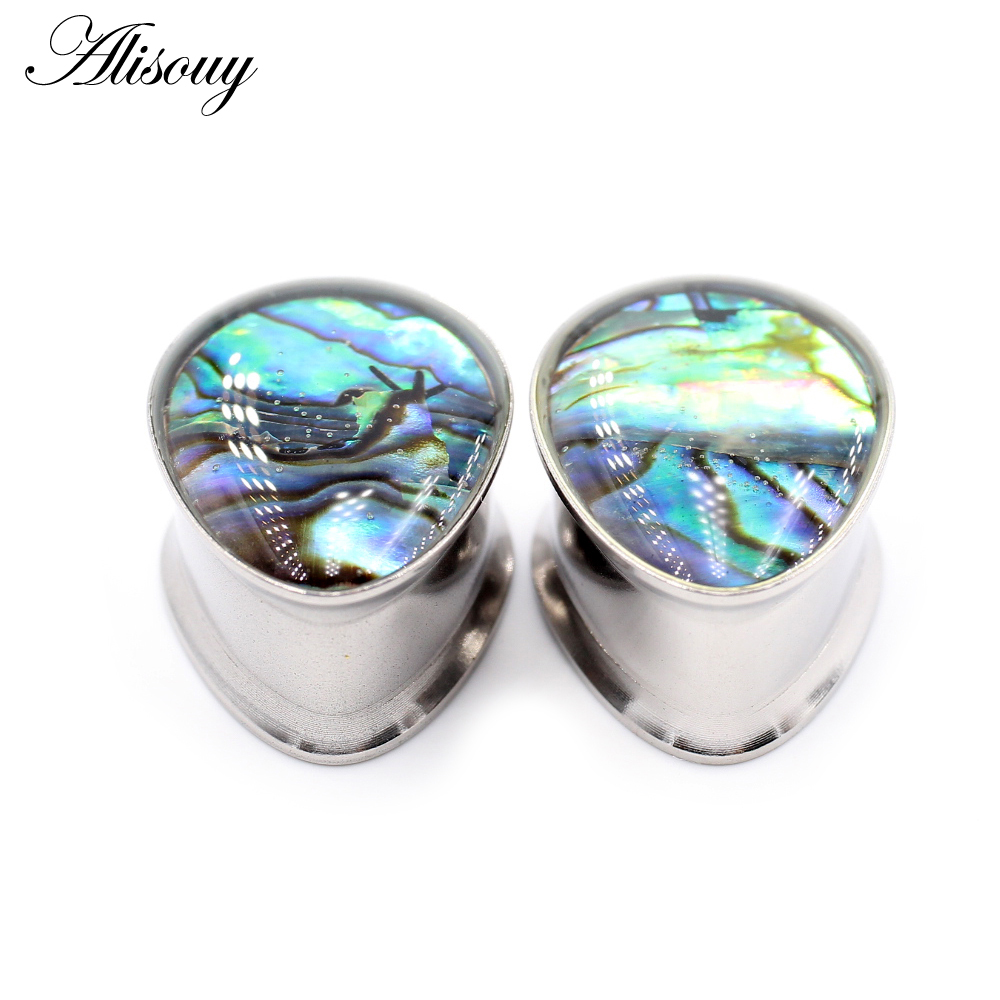 Alisouy 1pc 8-25mm stal nierdz – Body Jewelry Ear Gauges recenzja i cena