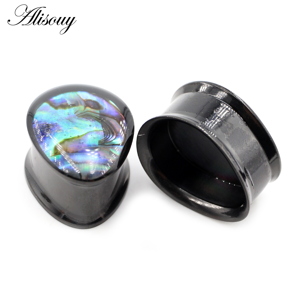 Alisouy 1pc 8-25mm stal nierdz – Body Jewelry Ear Gauges recenzja i cena